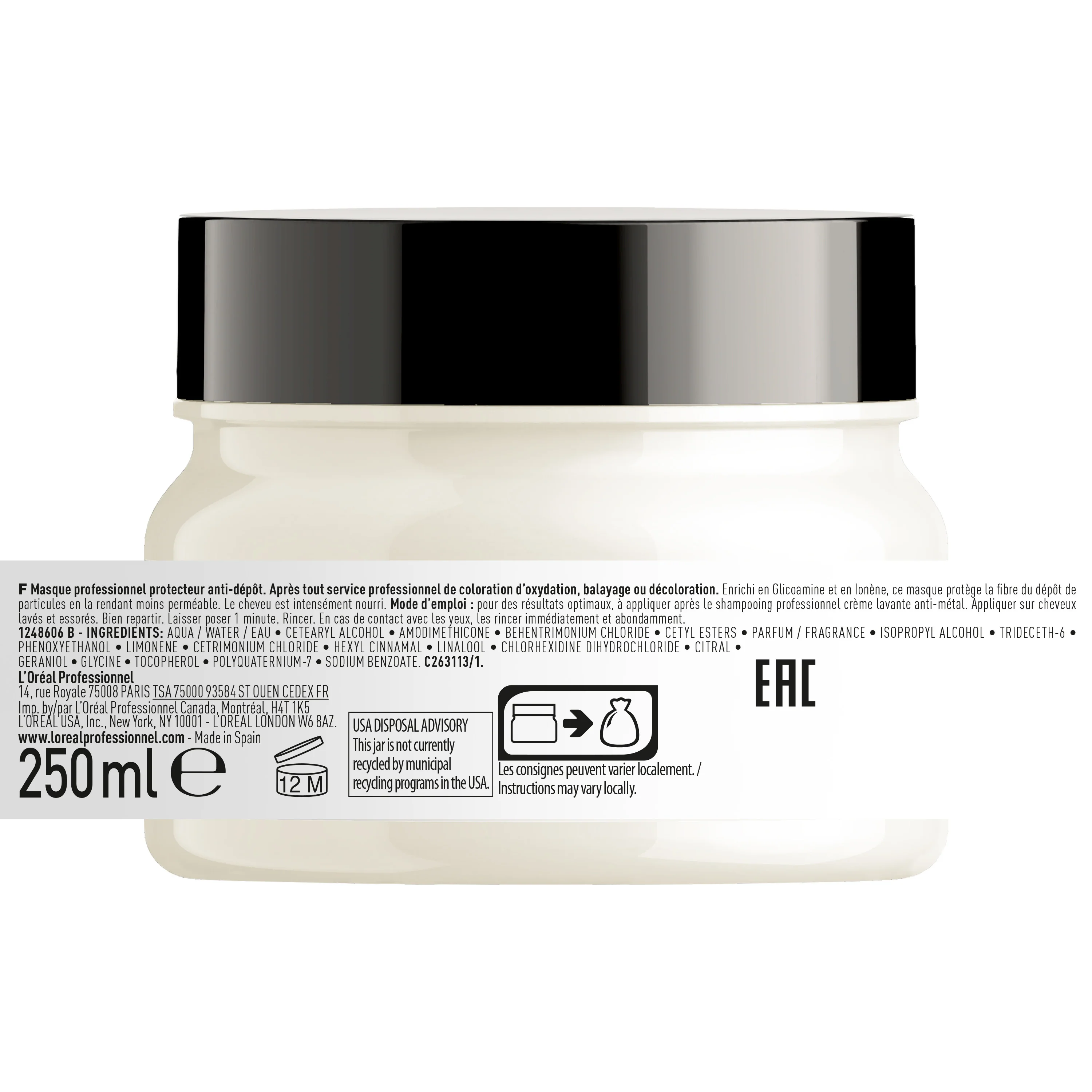 EXPERTENSERIE Neue Metall-Detox-Maske - Entgiftende Haarmaske