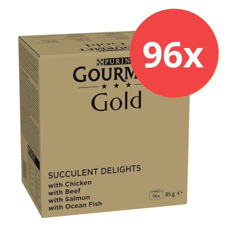 Jumbopack Gourmet Gold Saftig-Feine Streifen 96 x 85 g | bitiba %