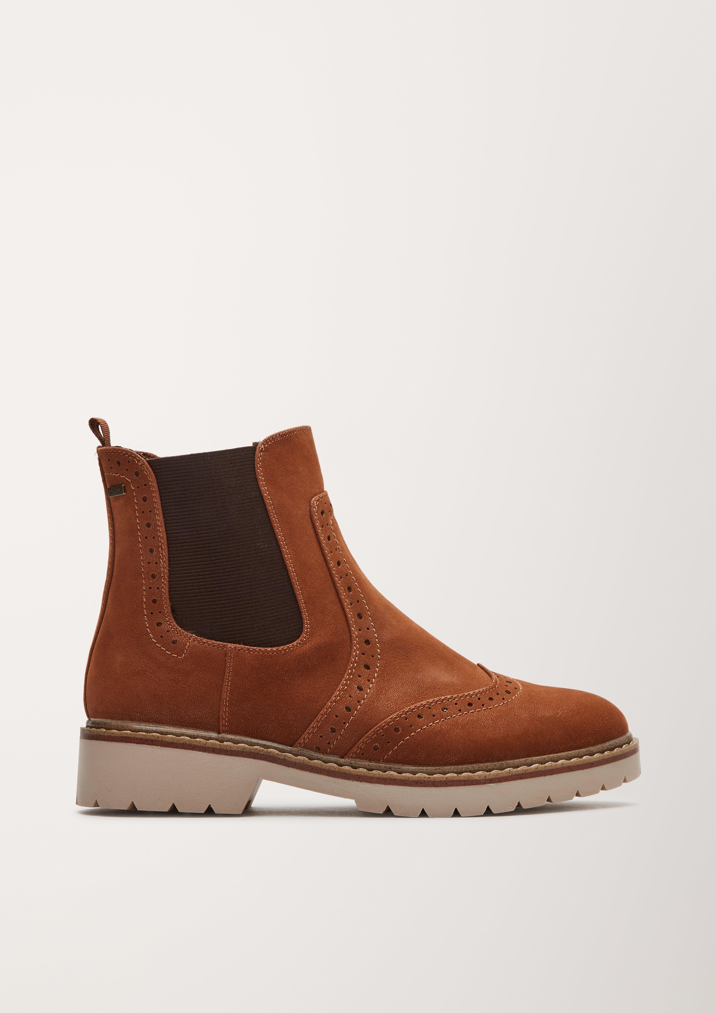 Brouge-Boots in Leder-Optik  101.107.101.25453-311