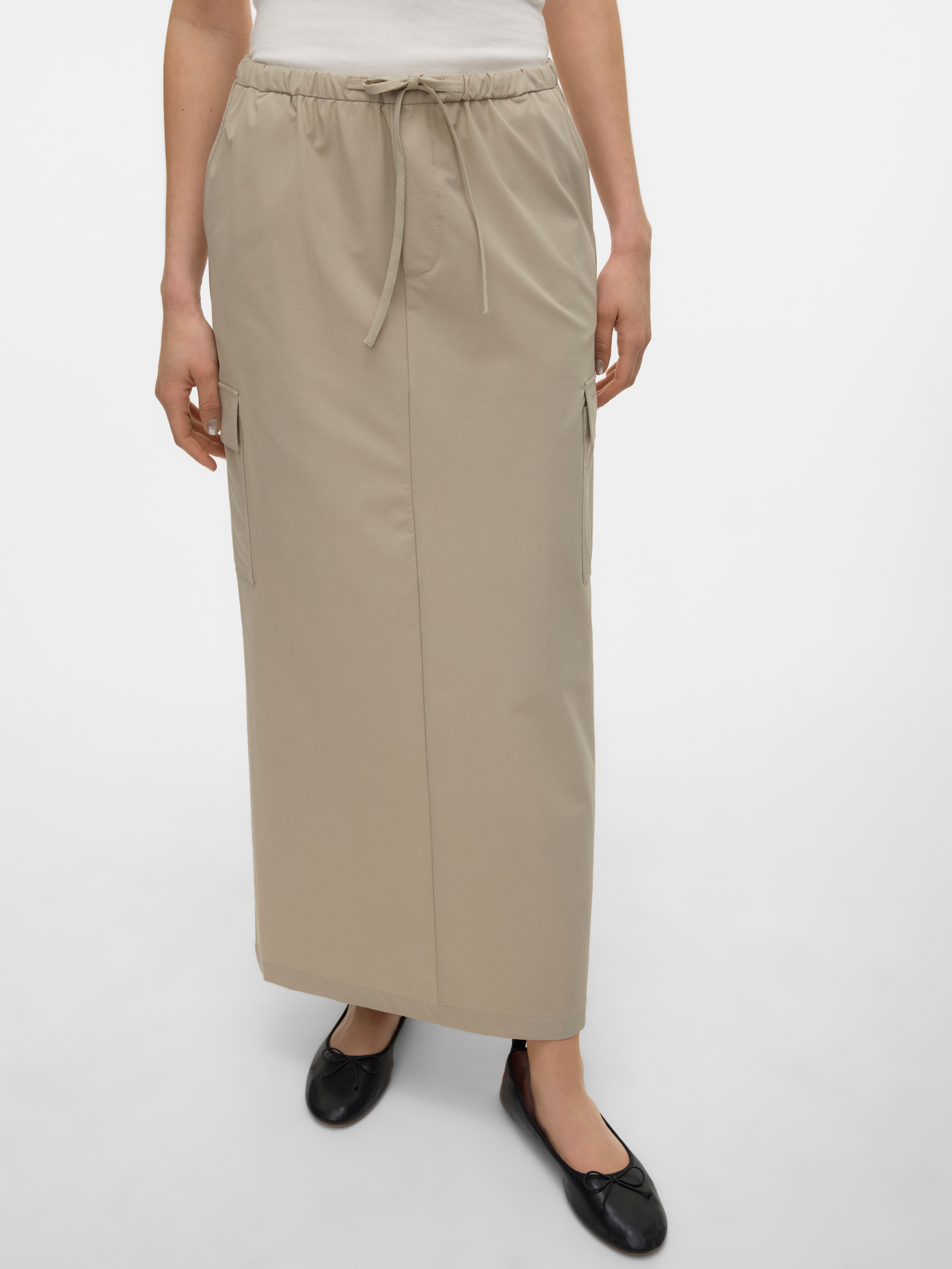 VMKIMBERLY Mittlere Taille Langer Rock