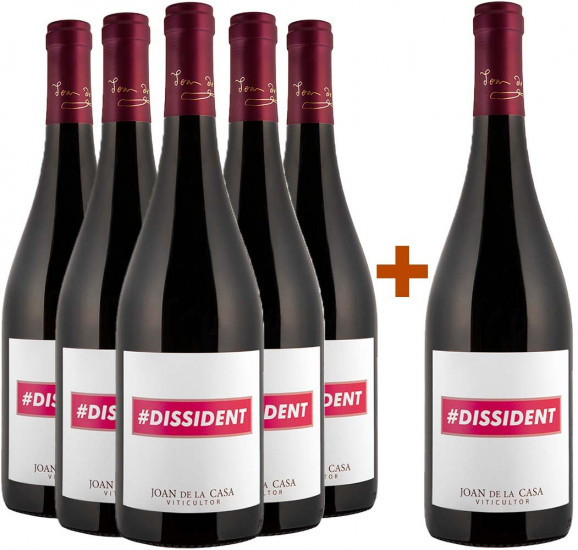 5+1 Paket Dissident Alicante DO trocken Bio - Joan de la Casa Viticultor