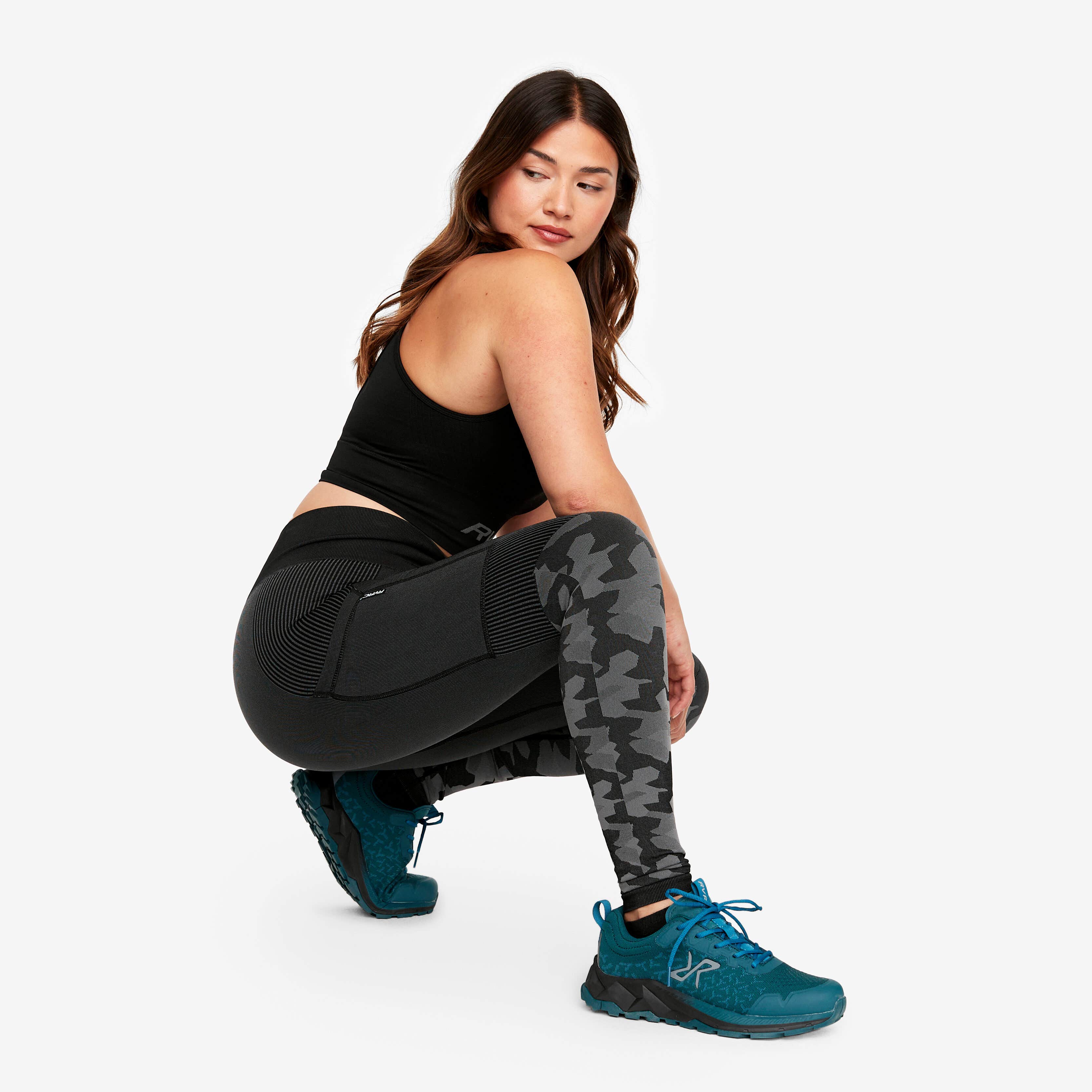 Descent Seamless Tights Femme Black
