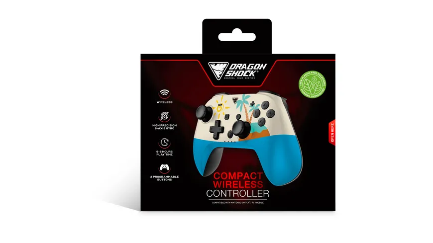 PopTop Compact Wireless Controller für Switch (The Island)