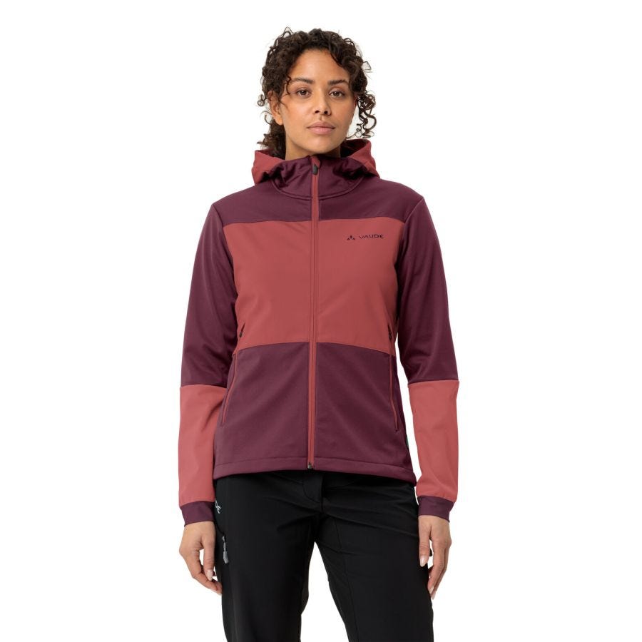 Qimsa Softshelljacke Damen mit Kapuze