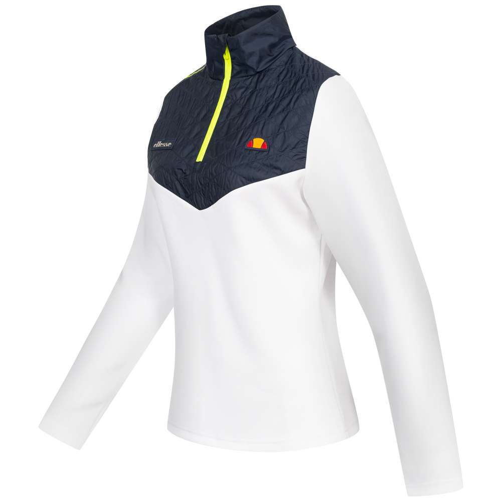 ellesse Delia 1/2 Zip Damen Golf Langarm Oberteil SFP16035-908