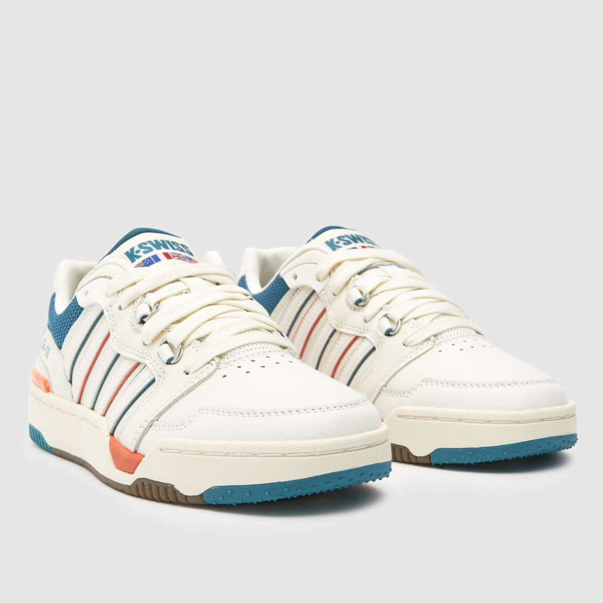 K-SWISS si-18 Rival-sneakers i vitt och blått