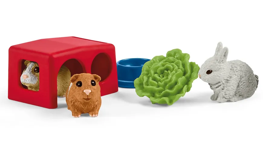 Schleich 42500 - Farm World - Zuhause für Kaninchen und Meerschweinchen