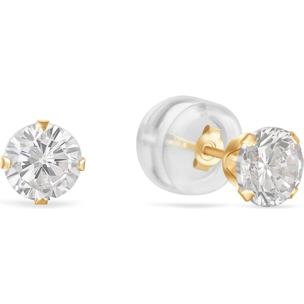 FAVS Boucles d'oreilles à fermoir à poussette 375 Or jaune Boucles d'oreilles