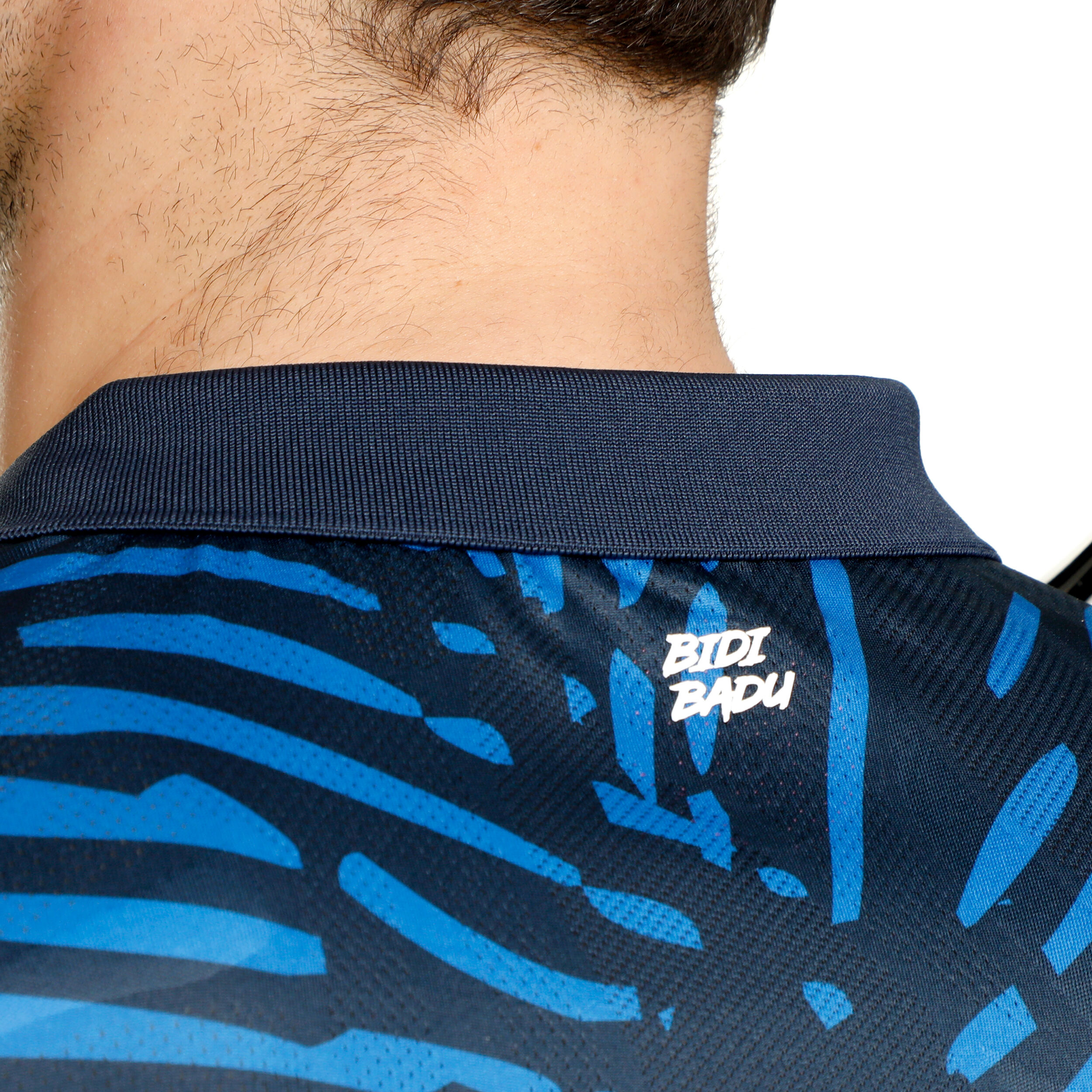 Fingerprint Polo Herren - Dunkelblau, Blau