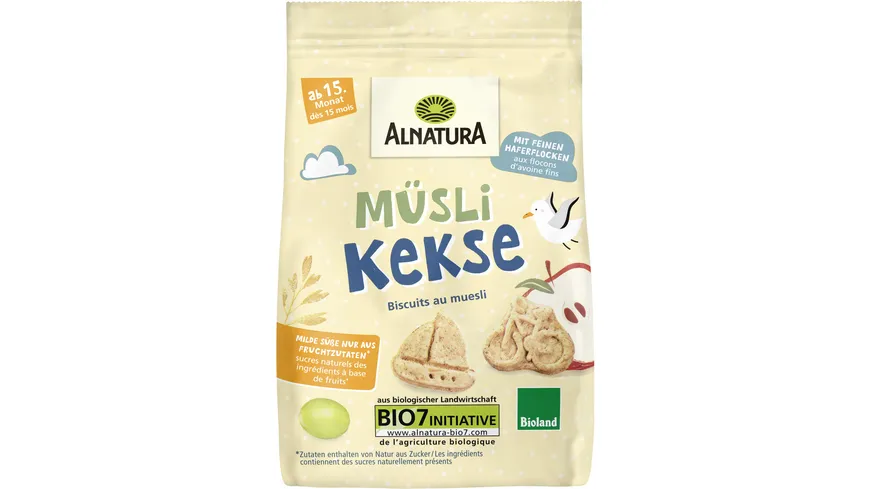 Alnatura Bioland-Müsli Kekse (Baby) 125 g