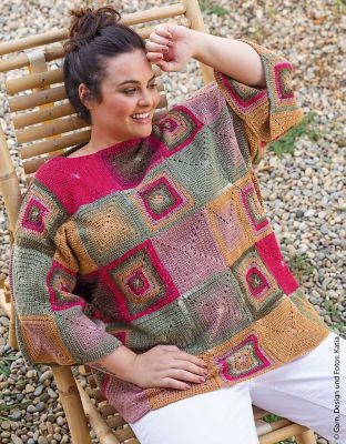 Katia Wolle Fair Cotton Granny