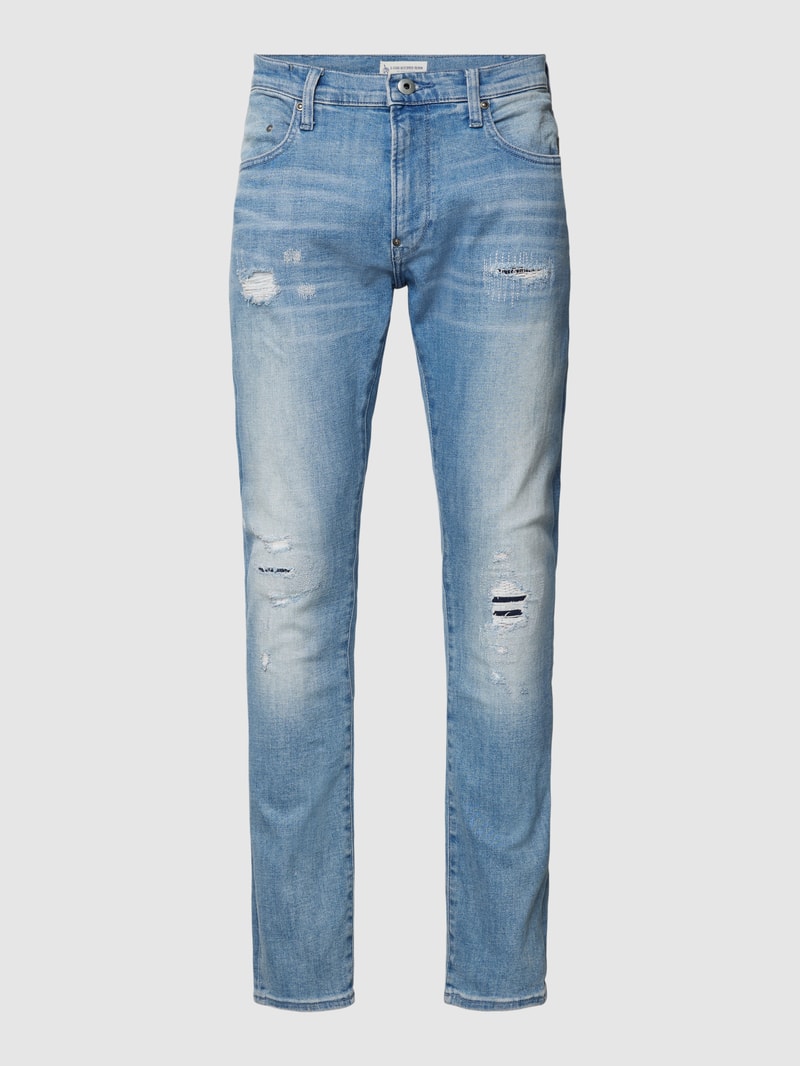 Skinny Fit Jeans mit Eingrifftaschen Modell 'Revend FWD' in jeans