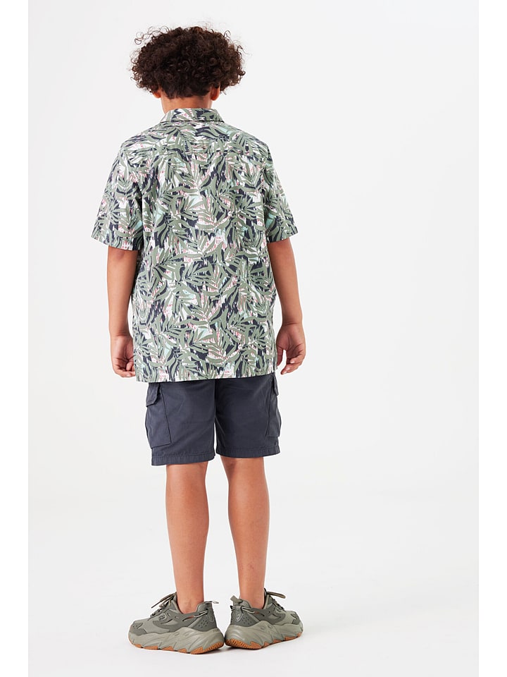 Garcia Hemd in Khaki/ Weiß/ Schwarz günstig kaufen