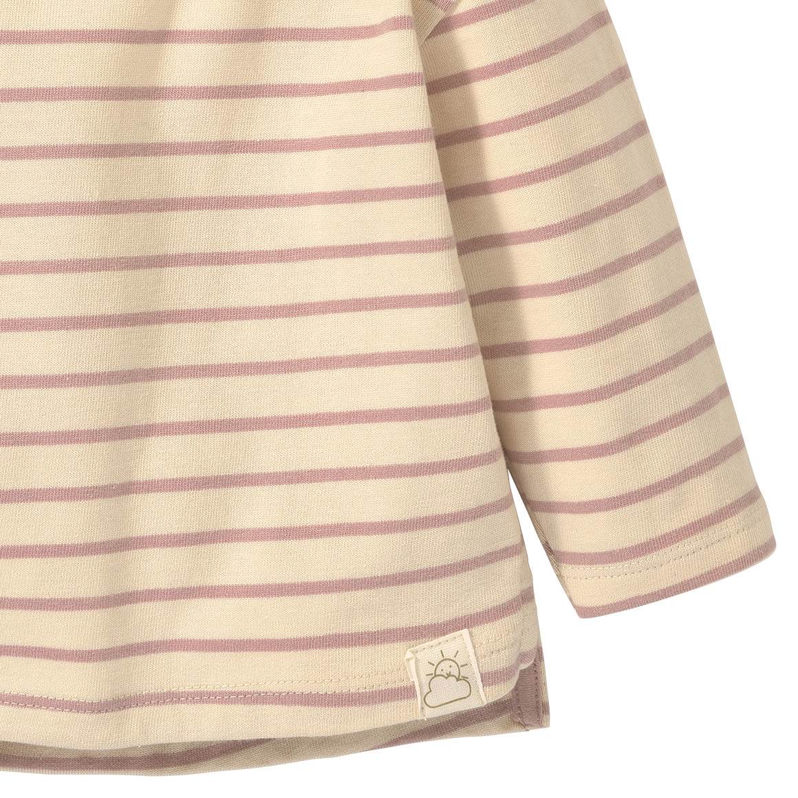 Newborn Langarmshirt aus Bio-Baumwolle