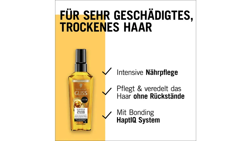 Schwarzkopf Gliss Kur Tägliches Öl-Elixir 75 ml