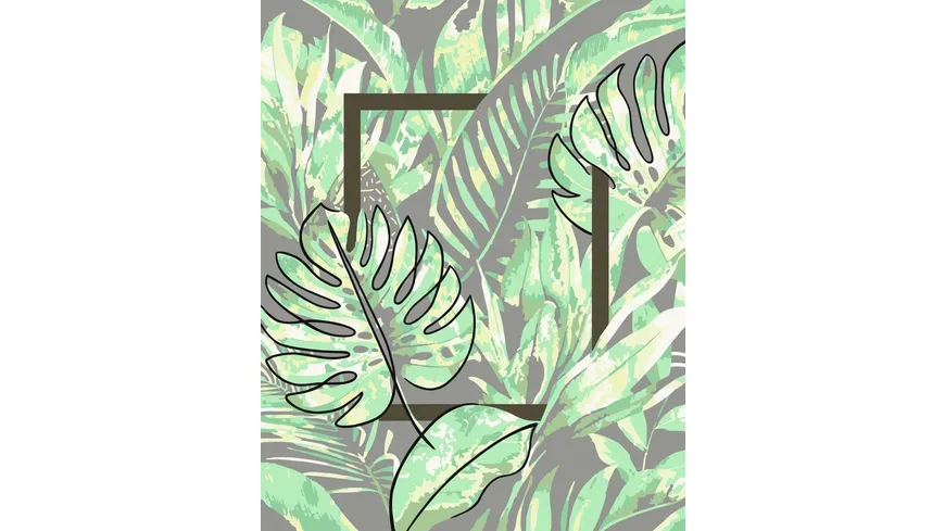 Ravensburger Beschäftigung - CreArt - Malen nach Zahlen 20272 – Calming Leaves