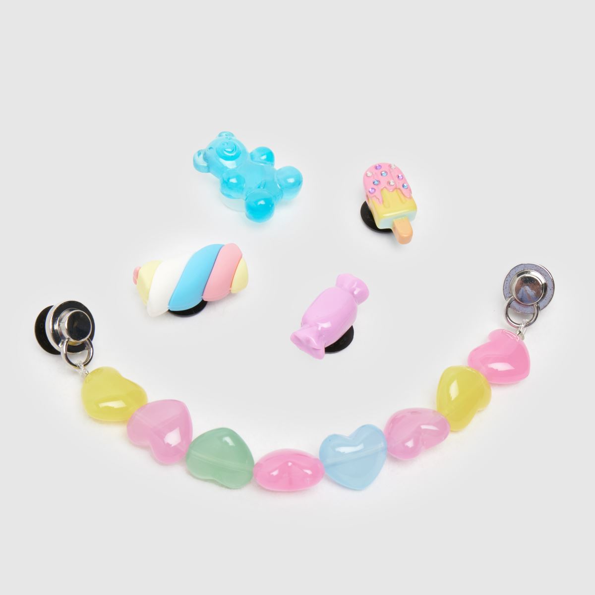Crocs multi jibbitz pastellfärgade godisar 5-pack