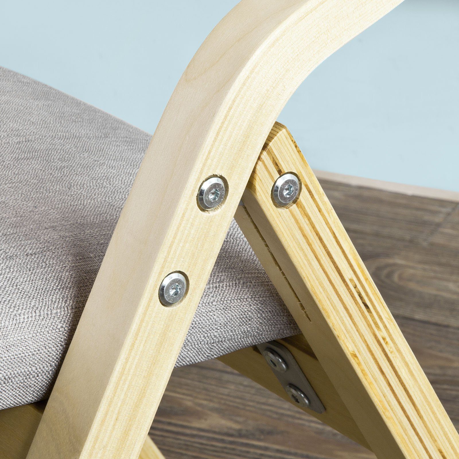 SoBuy Klappstuhl FST40, Küchenstuhl mit gepolsterter Sitzfläche und Lehne