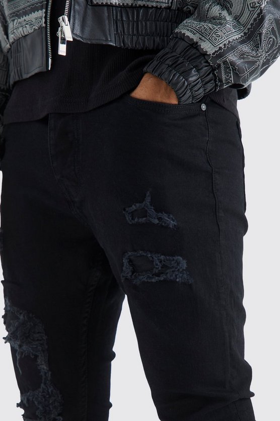 Zerrissene Skinny Jeans