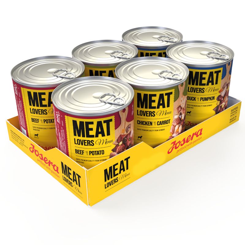 Sparpaket Josera Meatlovers Menü 12 x 800 g