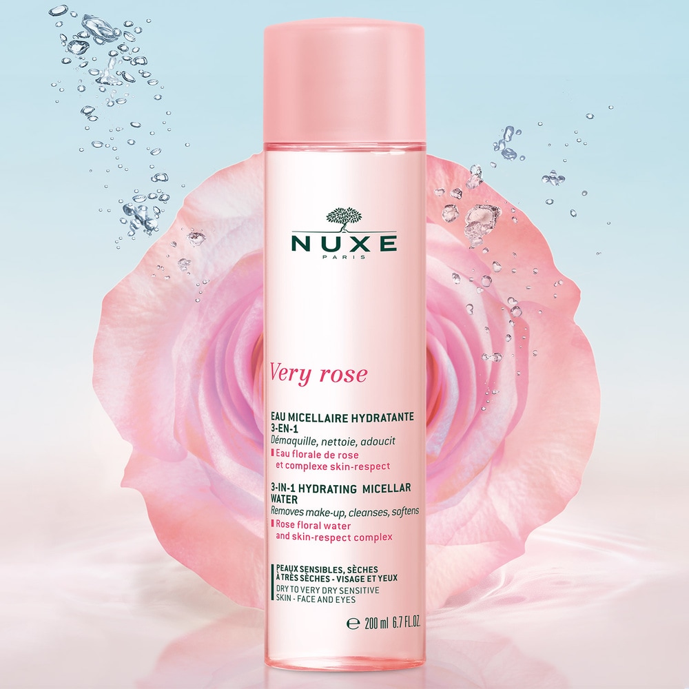 Nuxe Eau Micellaire Hydratante 3-en-1 Very Rose