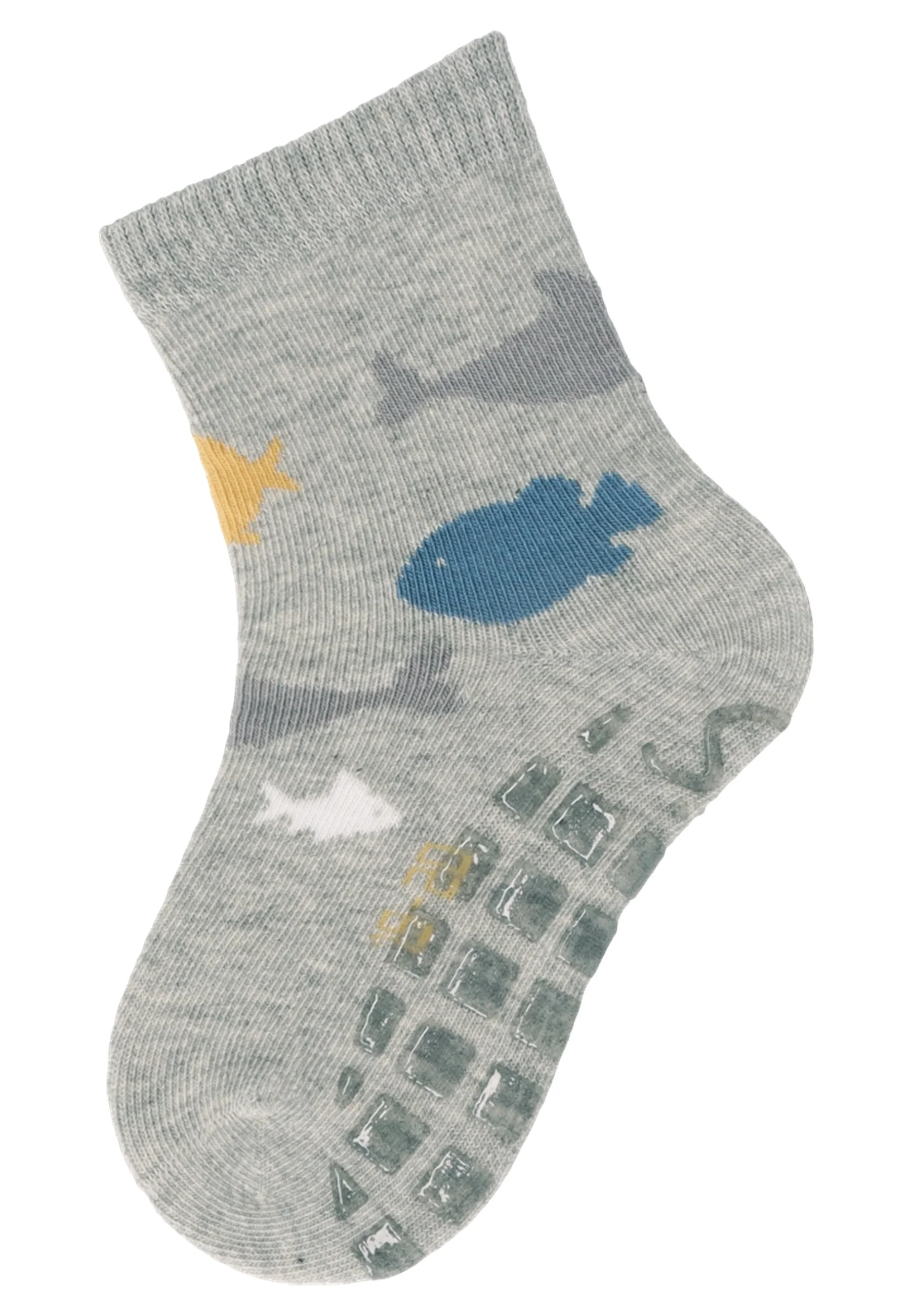 ABS Socken im 2er Pack mit Motiv Fische