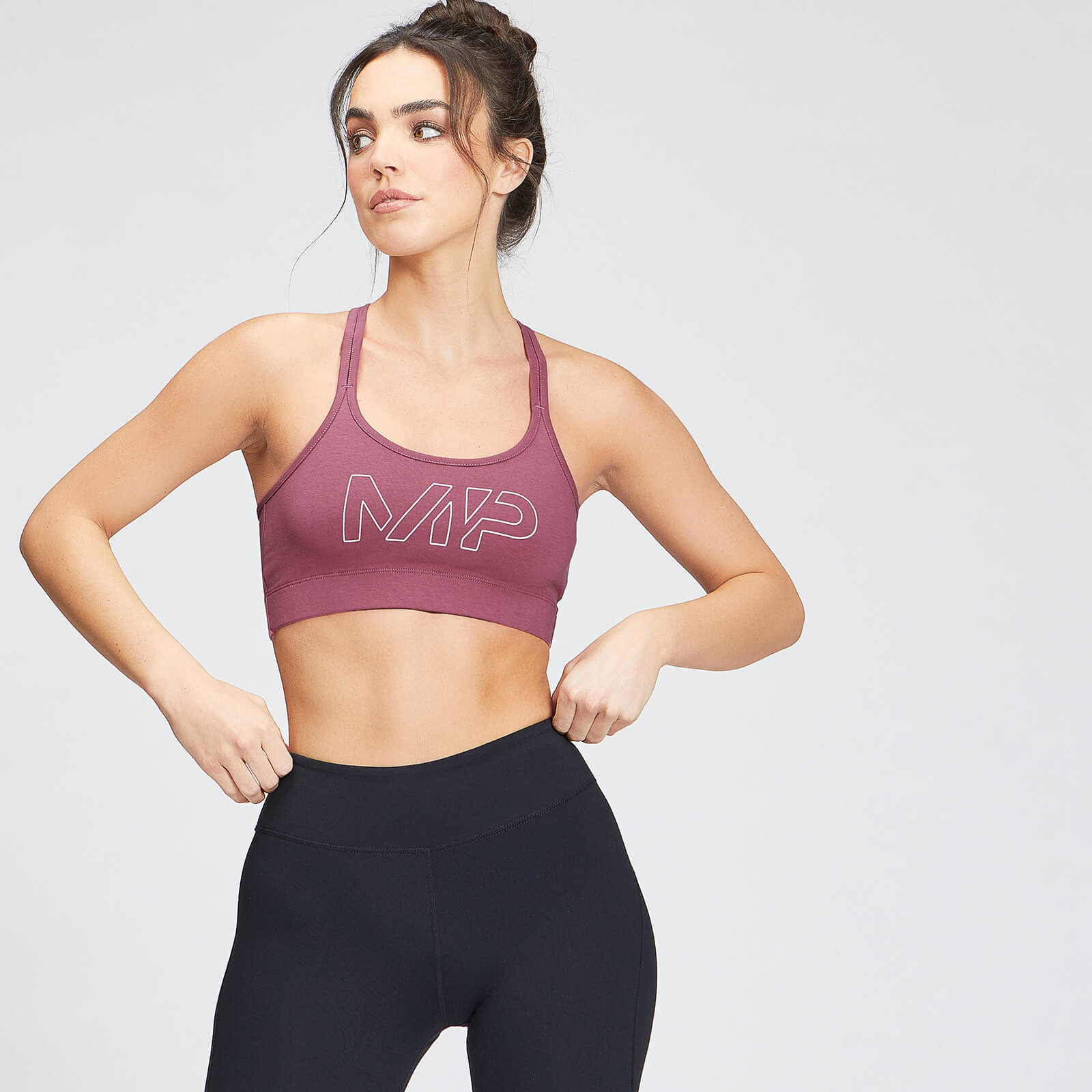 Brassière en jersey MP Originals pour femmes – Baie givrée