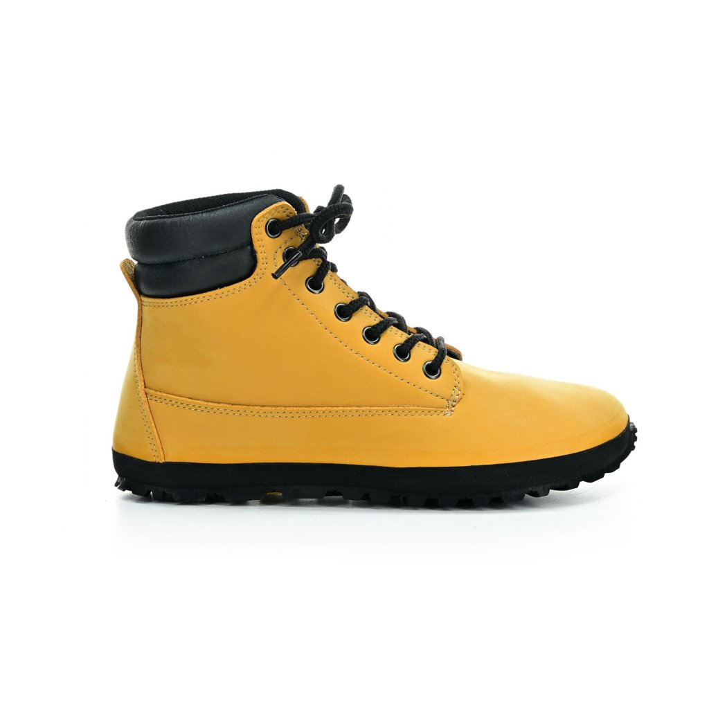 Ahinsa Shuma Nature 2.0 Mustard Barfußstiefeletten