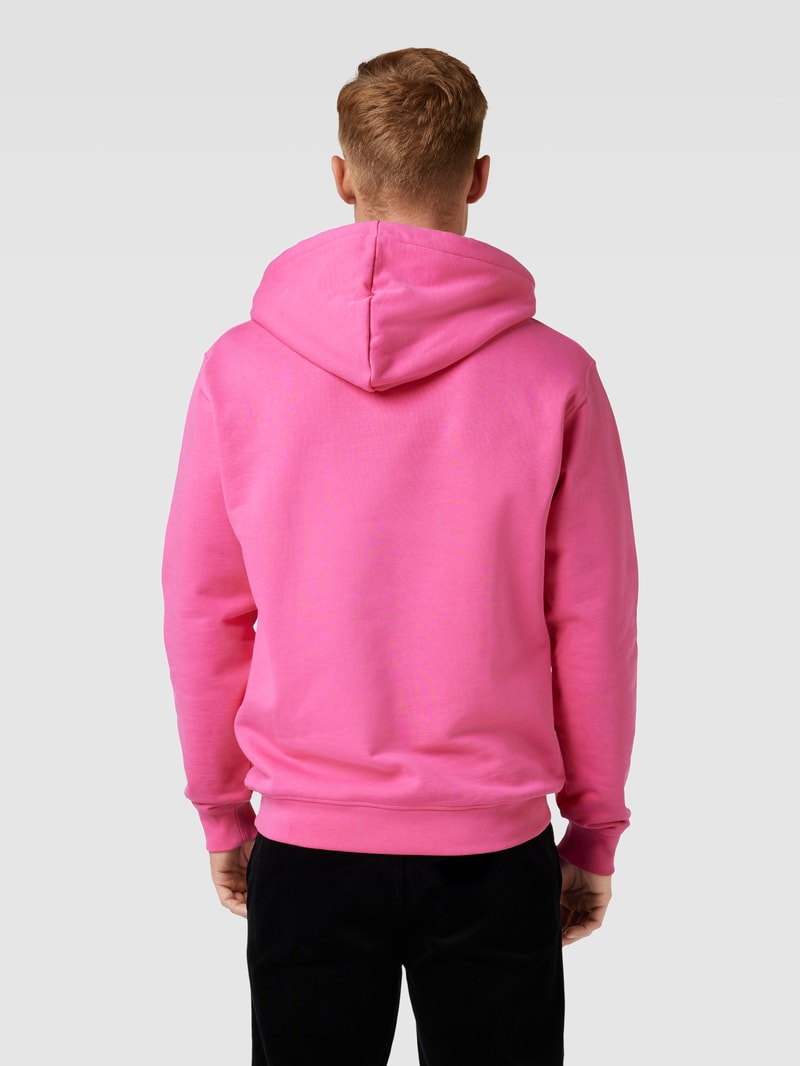 Hoodie mit Känguru-Tasche in pink