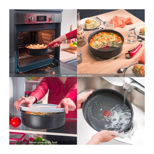 Set de vase de gătit TEFAL Simply Cook, 10 piese