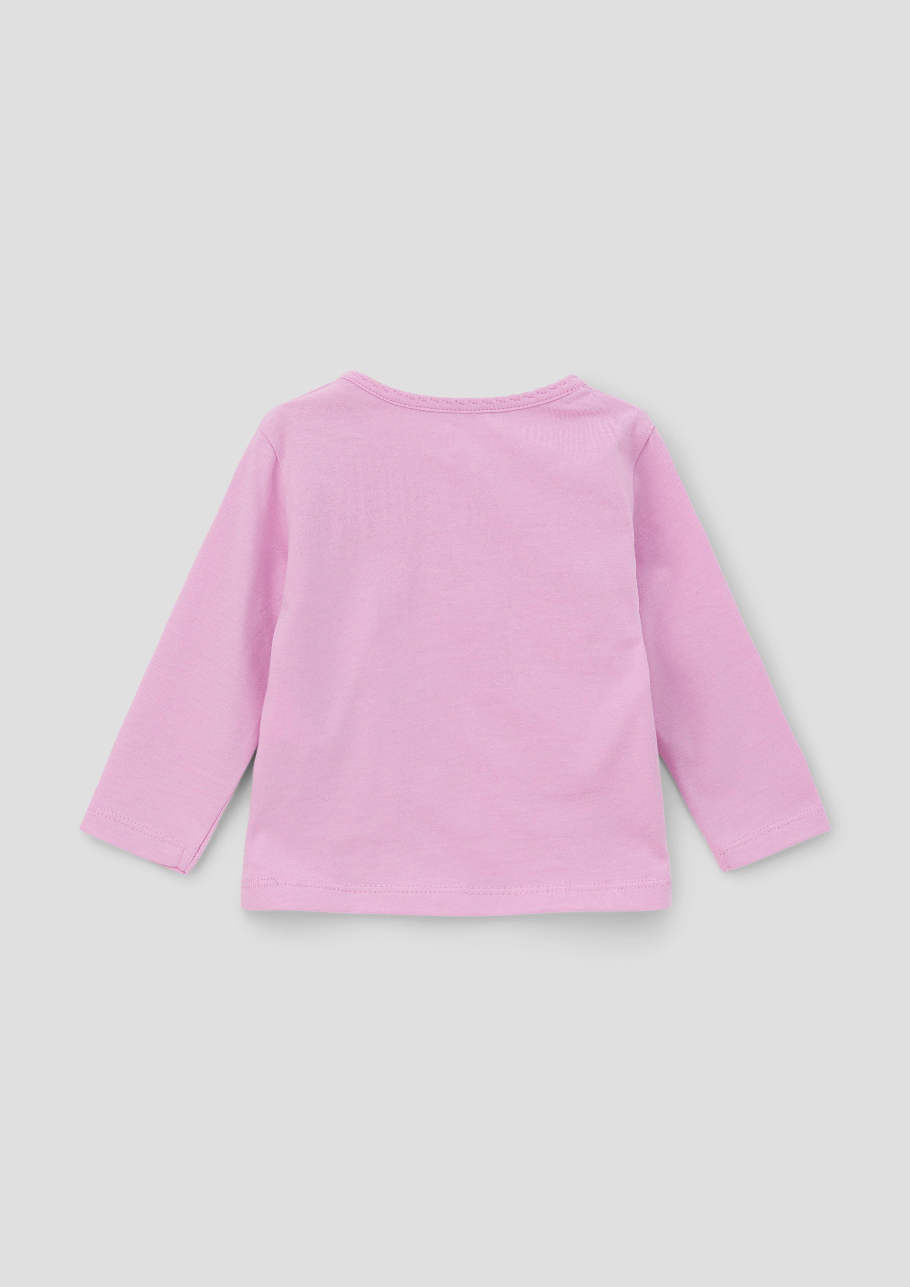 Langarmshirt mit Glitzerprint  2142888-4442