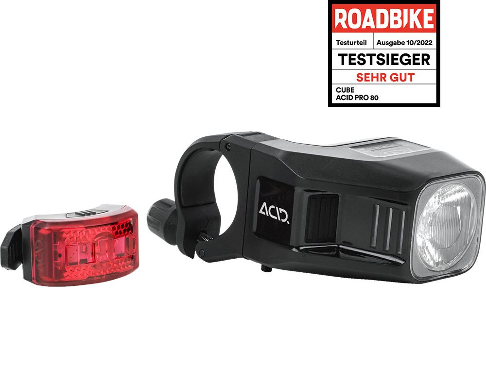 ACID PRO 80 Beleuchtungsset kaufen | Bike-Discount