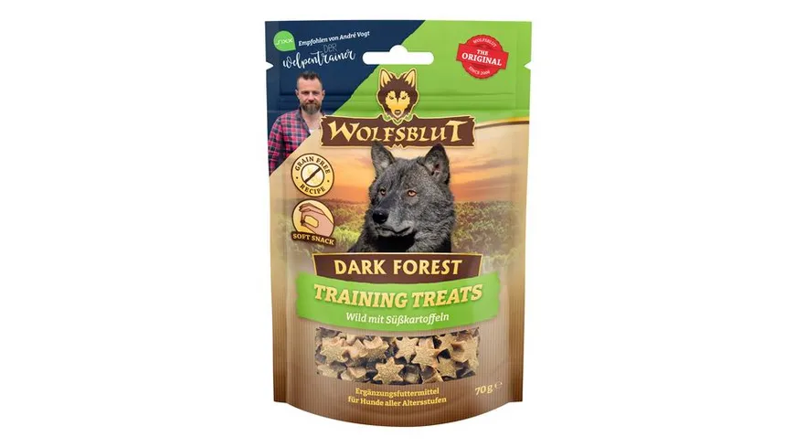 Wolfsblut Hundesnack Dark Forest Training Treats 70 g
