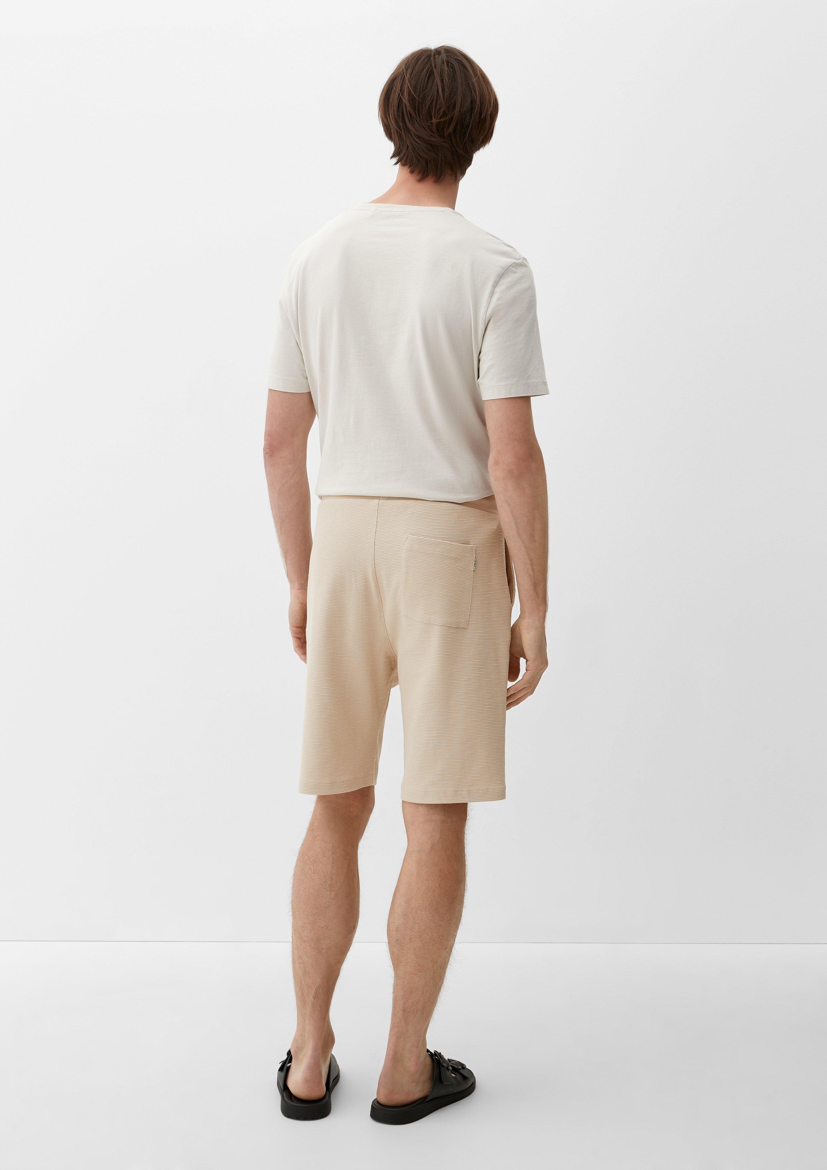 Relaxed: Shorts mit Waffelpiqué-Struktur  2133087-8138