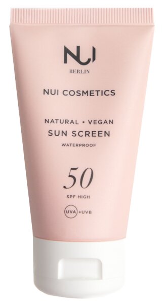 NUI Cosmetics Natural & Vegan Sunscreen Lichtschutzfaktor (LSF) 50 Sonnencreme