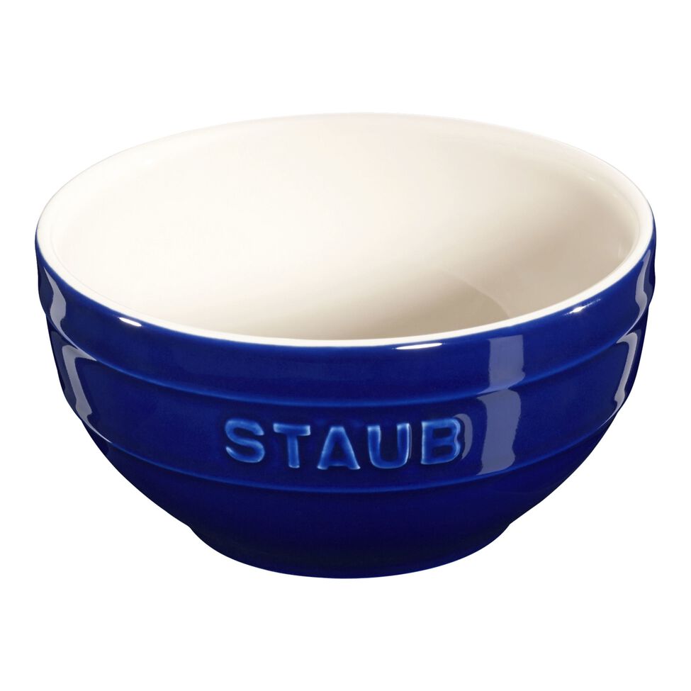 Schüssel 12 cm, Keramik, Dunkelblau