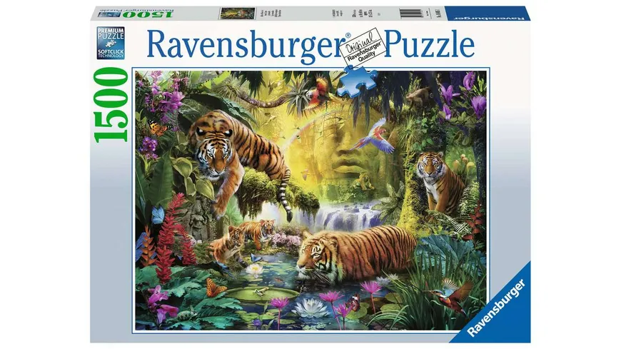 Ravensburger Puzzle - Idylle am Wasserloch - 1500 Teile
