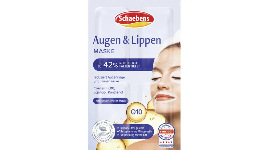 Schaebens Augen & Lippen Maske 6 ml