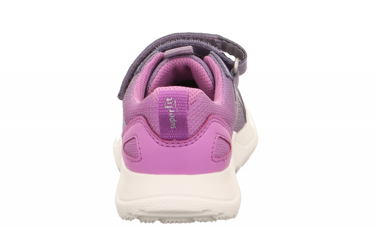 RUSH - Lila Sneaker low mit Klettverschluss