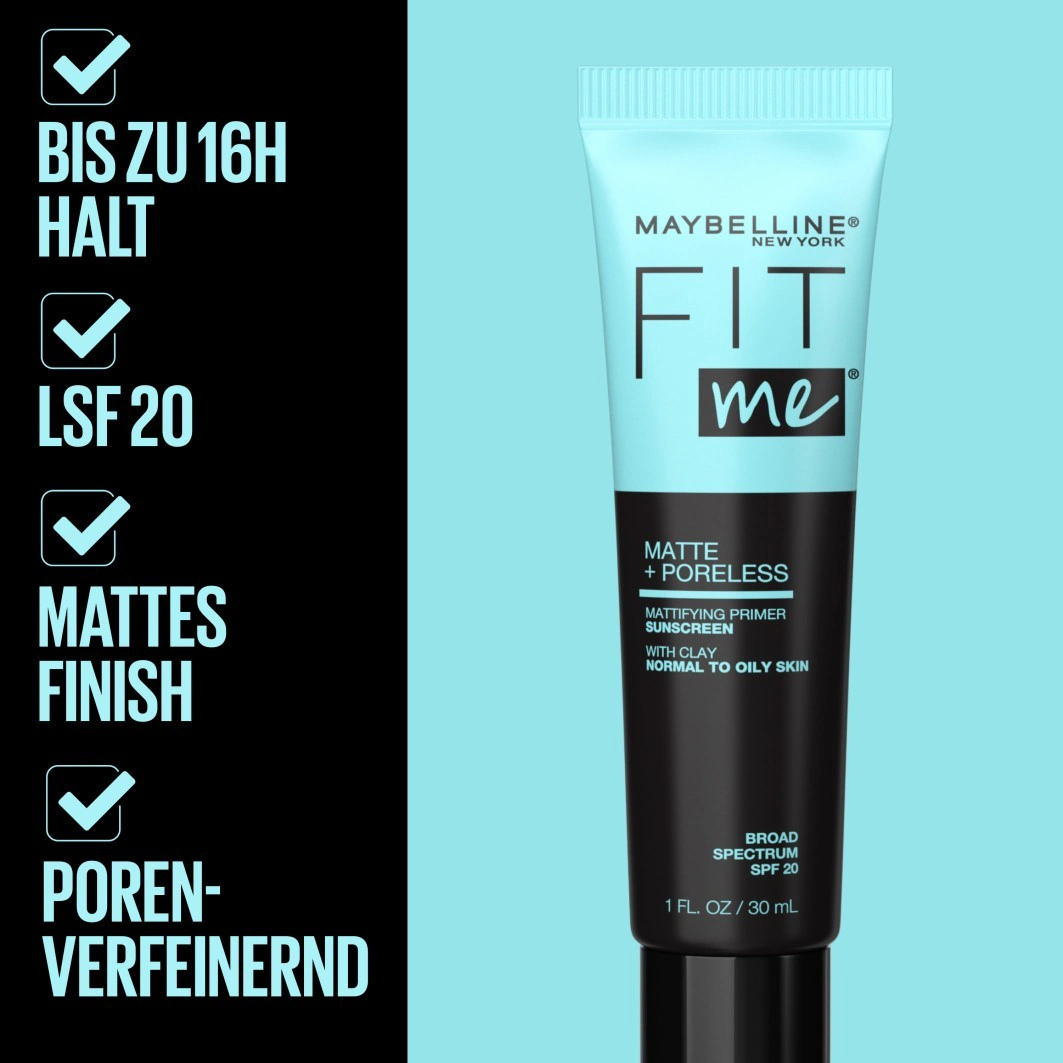 Primerul de machiaj Maybelline Fit Me, mat și fără pori