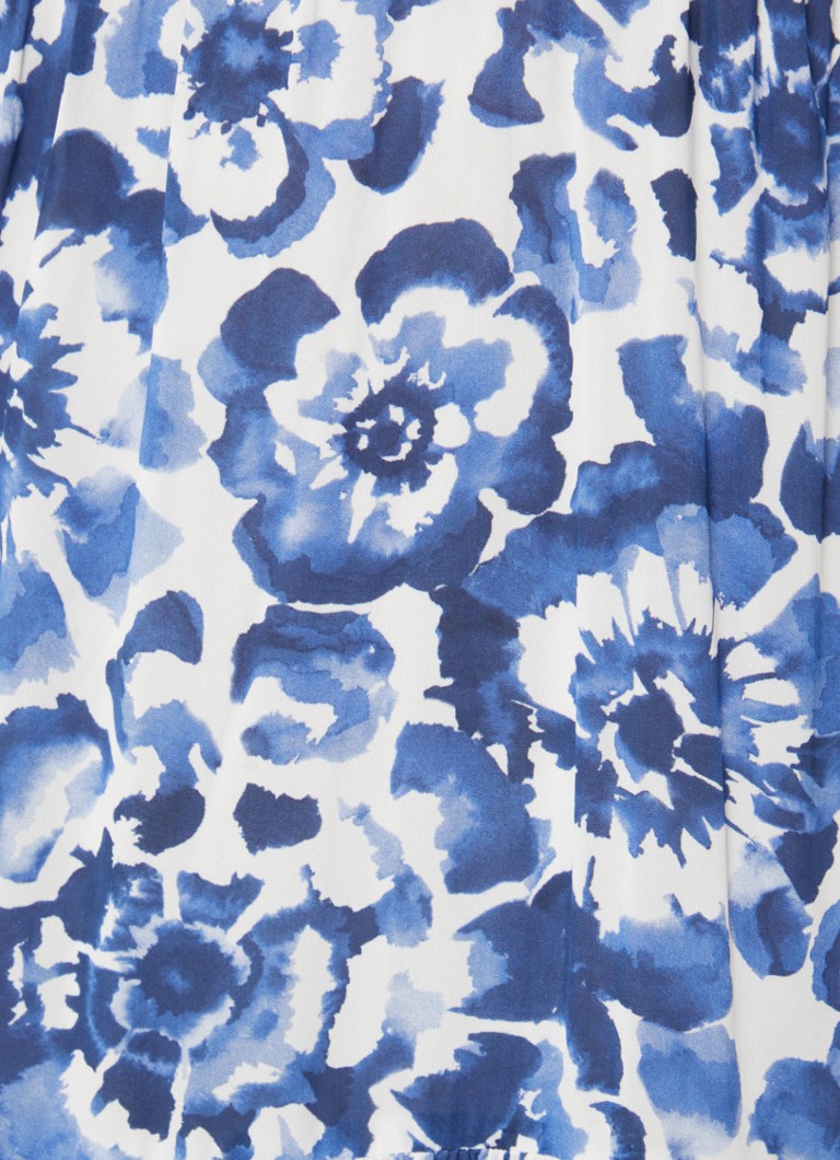 Vestido túnica largo Gerard Darel Euranie con estampado floral