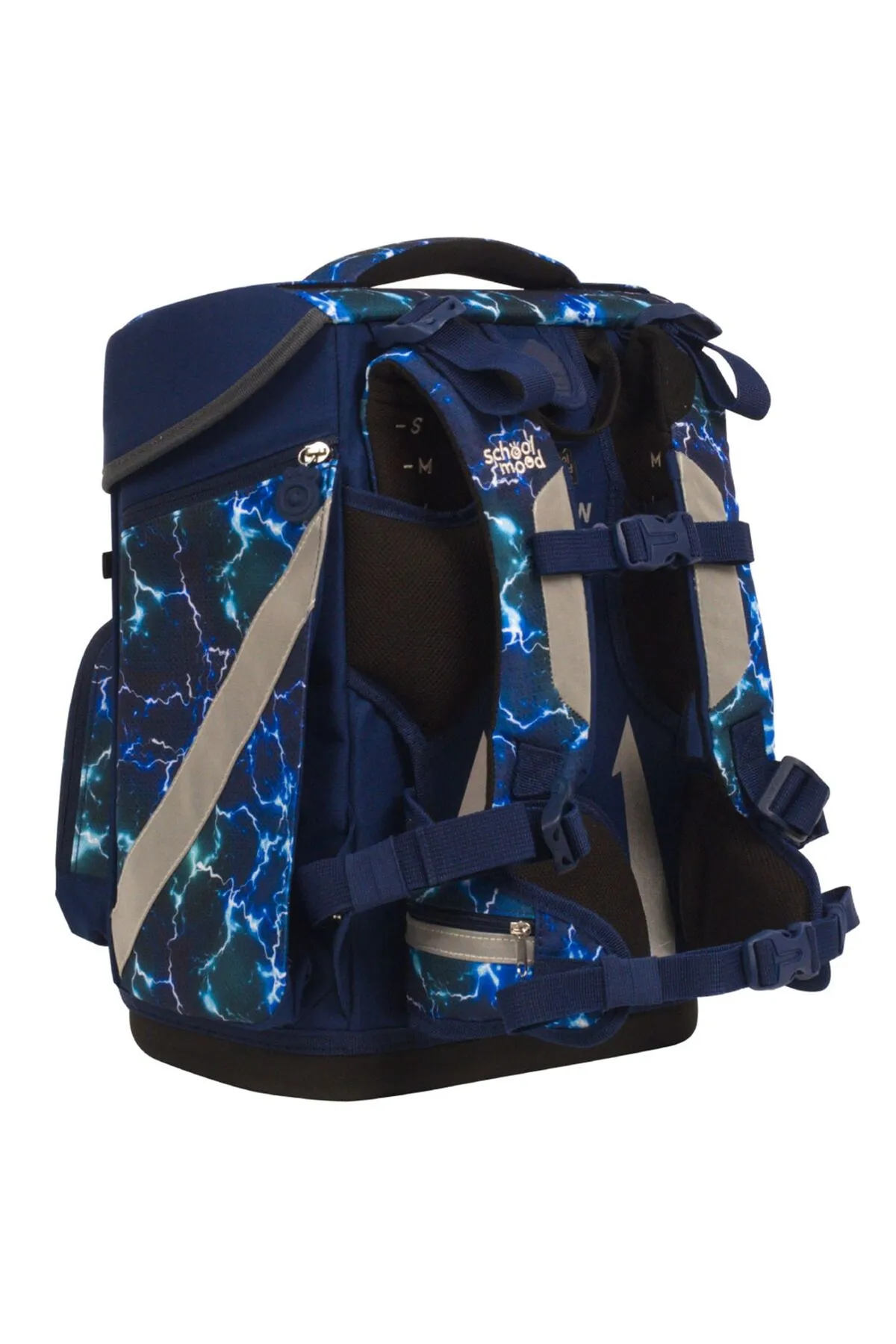 School Mood  Schulrucksack - Blau - Unifarben