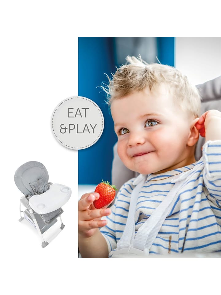 Hauck Sitn Relax 3in1 - Hochstuhl ab der Geburt, Babyliege in grau,weiss günstig kaufen onesize