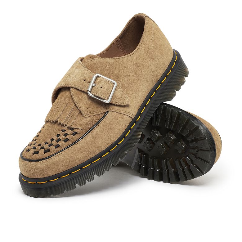 Dr. Martens Ramsey Monk KLT Loafer savannah tan desert oasis suede