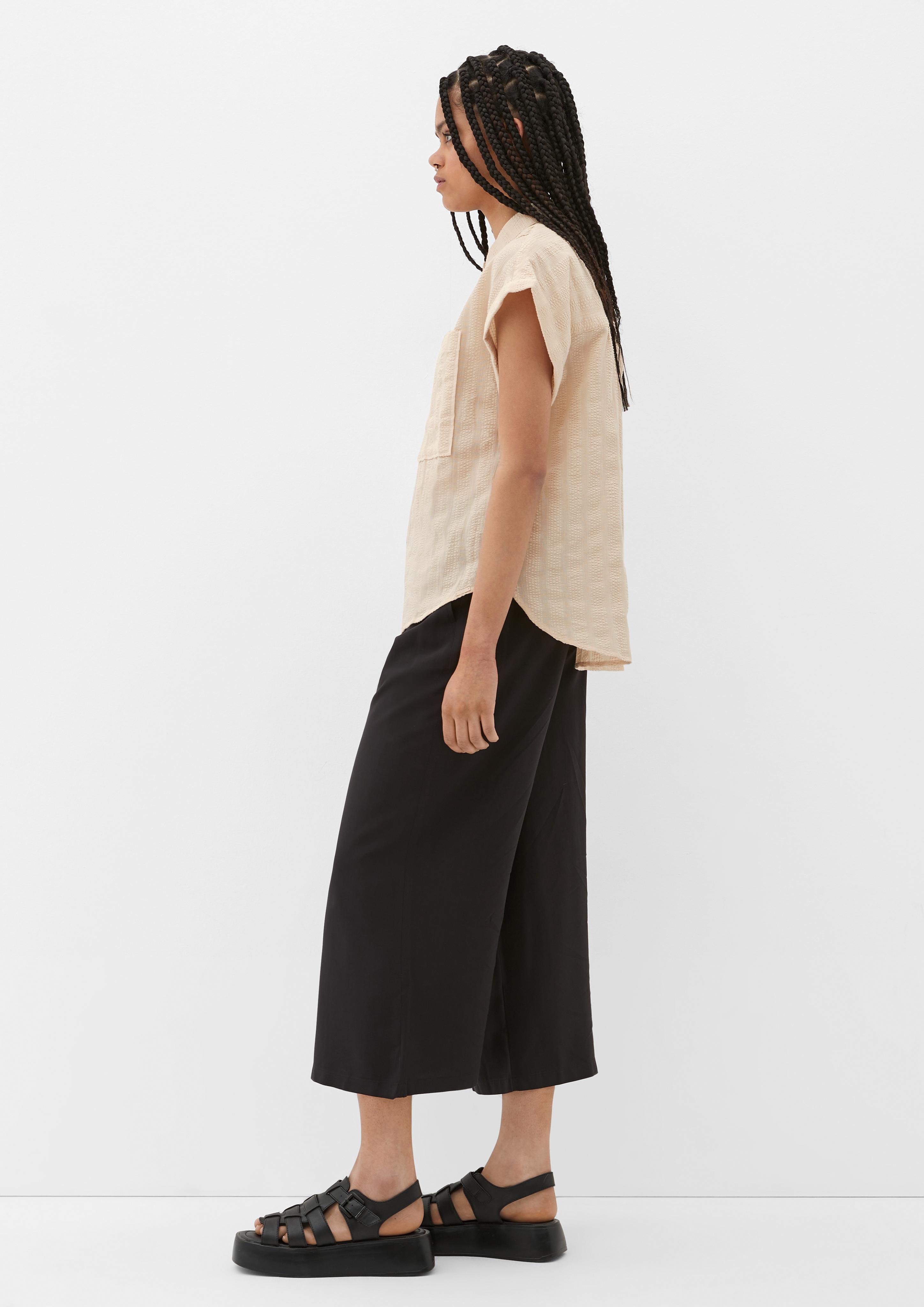 Oversize-Bluse aus Baumwolle  2123630-0805