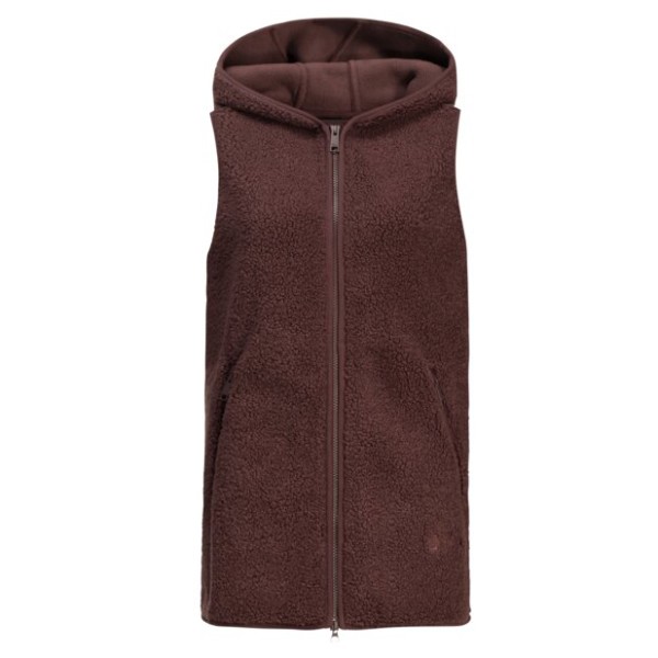 Jack Wolfskin - Women's High Curl Long Vest - Fleeceweste