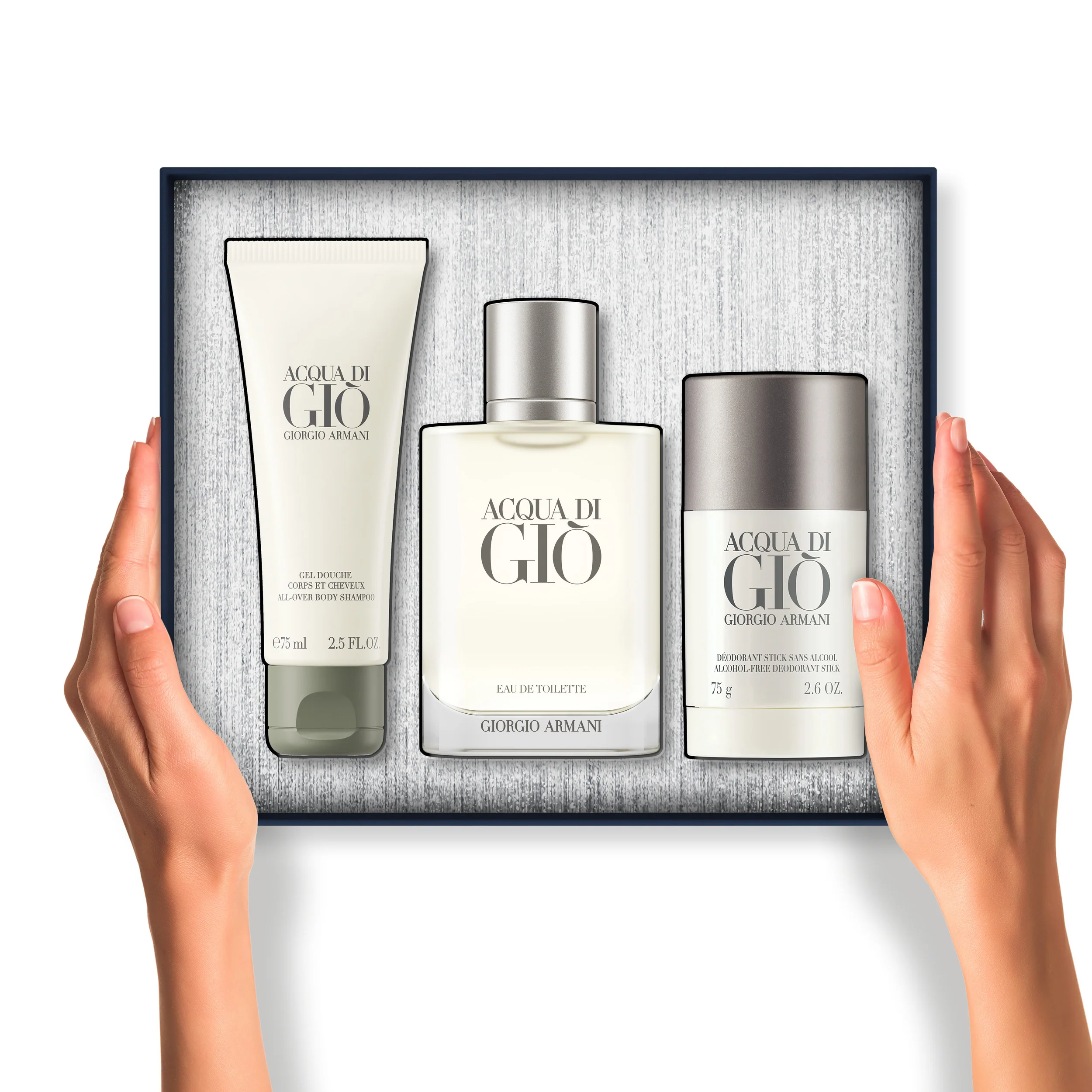 Acqua Di Giò Set de regalo Acqua di Giò Eau de Toilette Holiday 2025 - Set de regalo de perfume hombre, Eau de Toilette