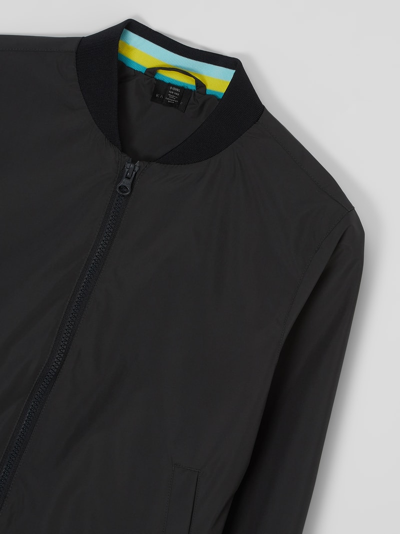 Blouson mit Stehkragen Modell 'Jayce' in graphit