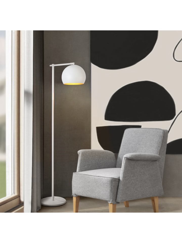 lux.pro Stehleuchte Skiptvet in Weiß (H)156cm (B)30cm (T)30cm günstig kaufen onesize