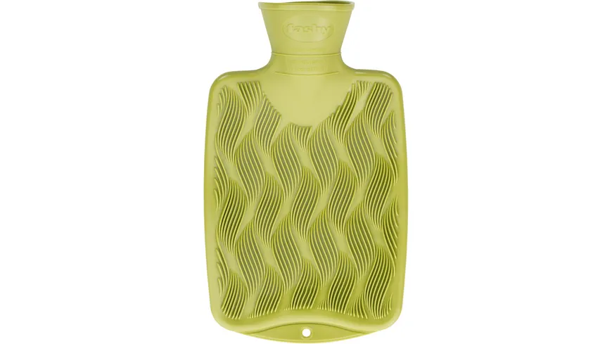 Fashy Wärmflasche Kiwi Halblamelle 0,8L Kinder Kiwi